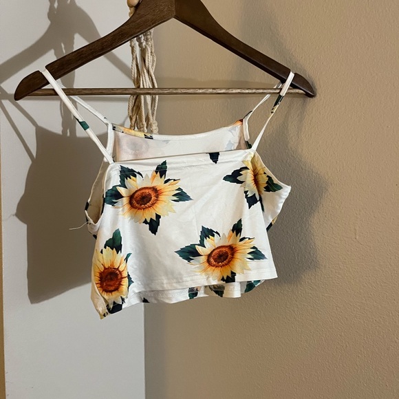 Sunflower Crop Top - Picture 2 of 2